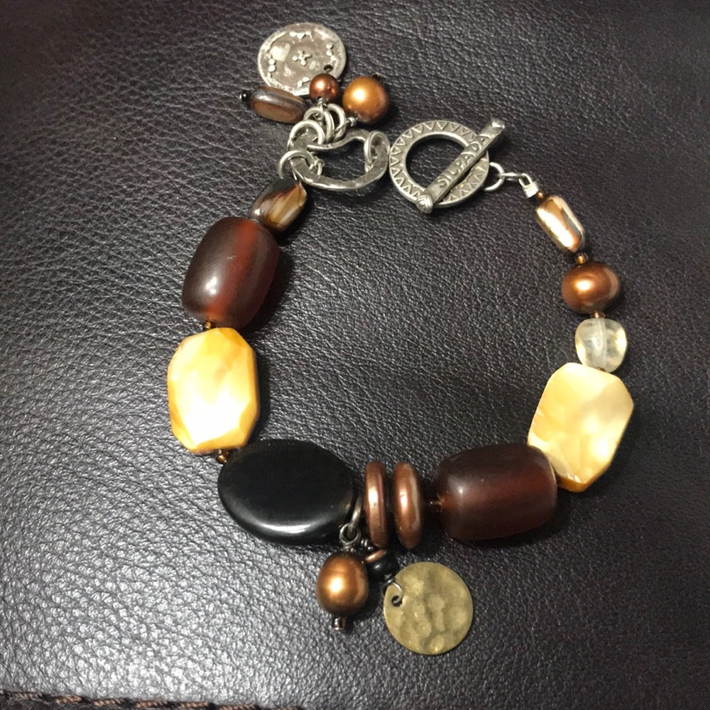 Silpada stone bracelet